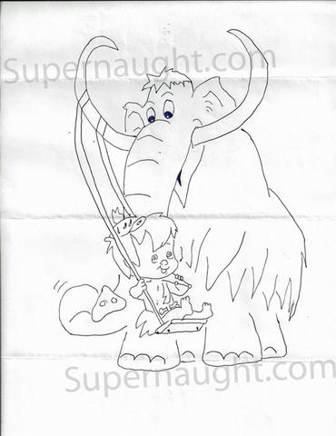 370x480 Richard Ramirez Letter With Story And Drawing Plus Signed Envelope - Richard Ramirez Drawing