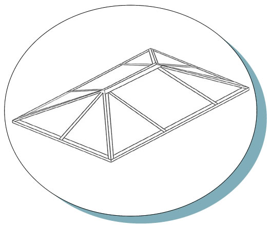 528x446 hip ridge - Ridge Drawing