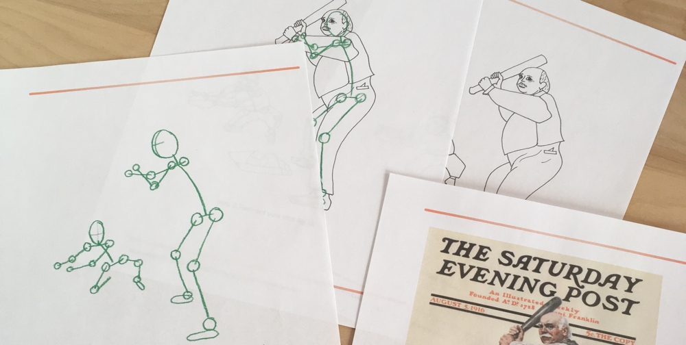 1000x504 illustrating like norman rockwell - Ridge Drawing