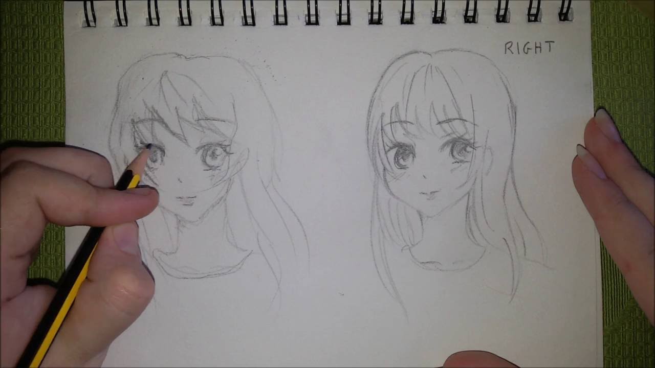 1280x720 Left Hand Challenge - Right Hand Drawing