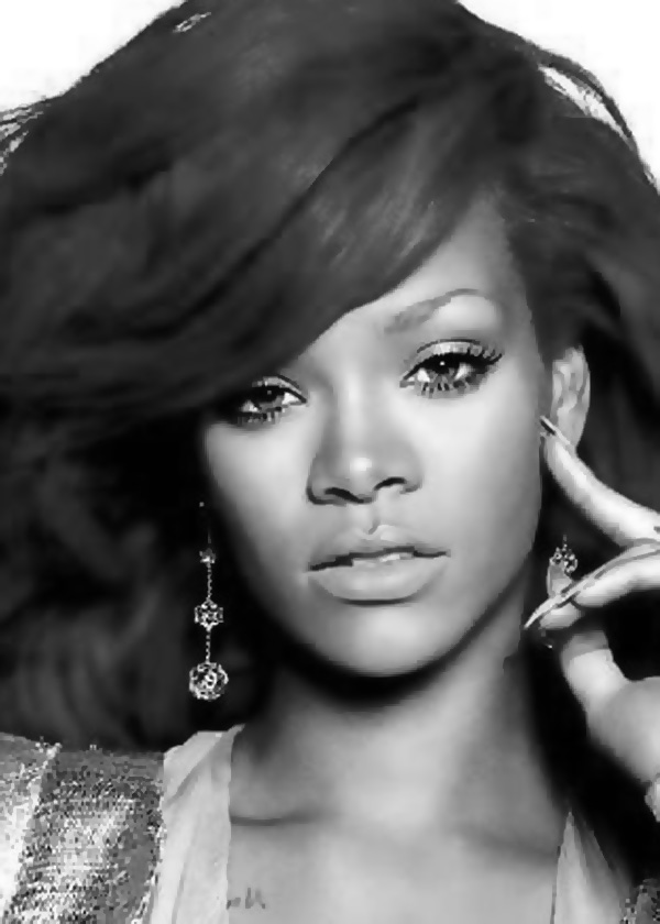 600x840 How To Draw Rihanna Draw Famous Faces - Rihanna Drawing Step By Step