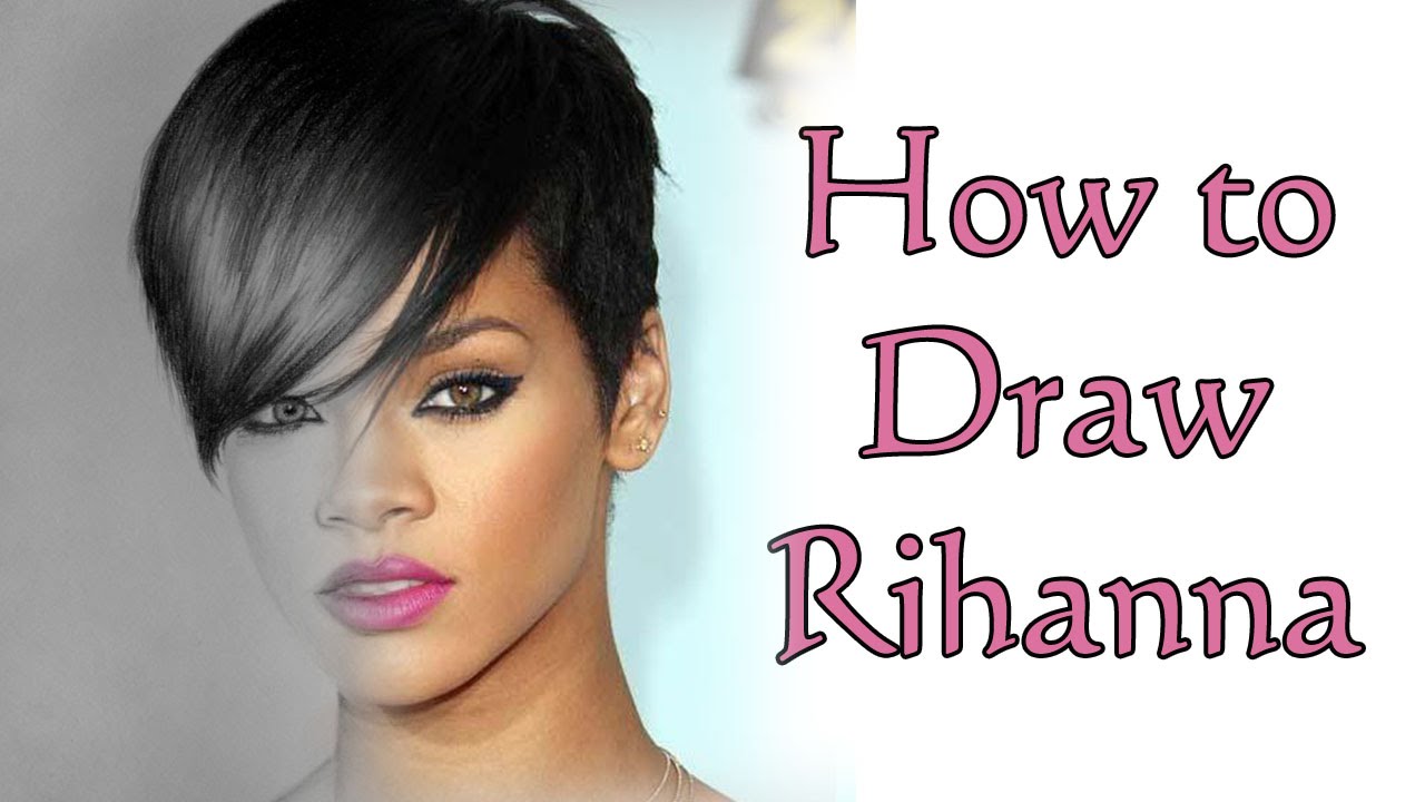 1280x720 Rihanna Drawing - Rihanna Drawing Step By Step
