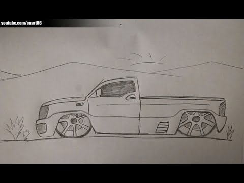 480x360 How To Draw A Truck With Rims - Rims Drawing