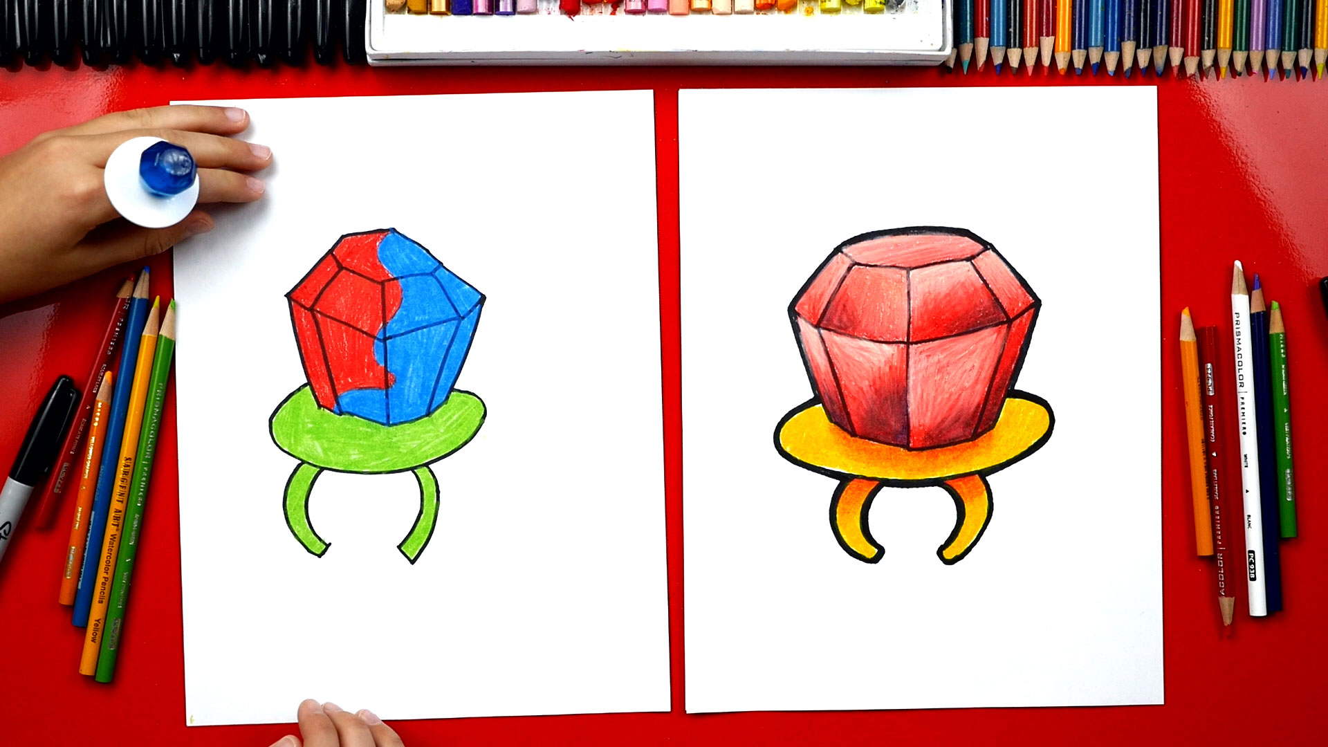 1920x1080 How To Draw A Ring Pop - Ring Pop Drawing