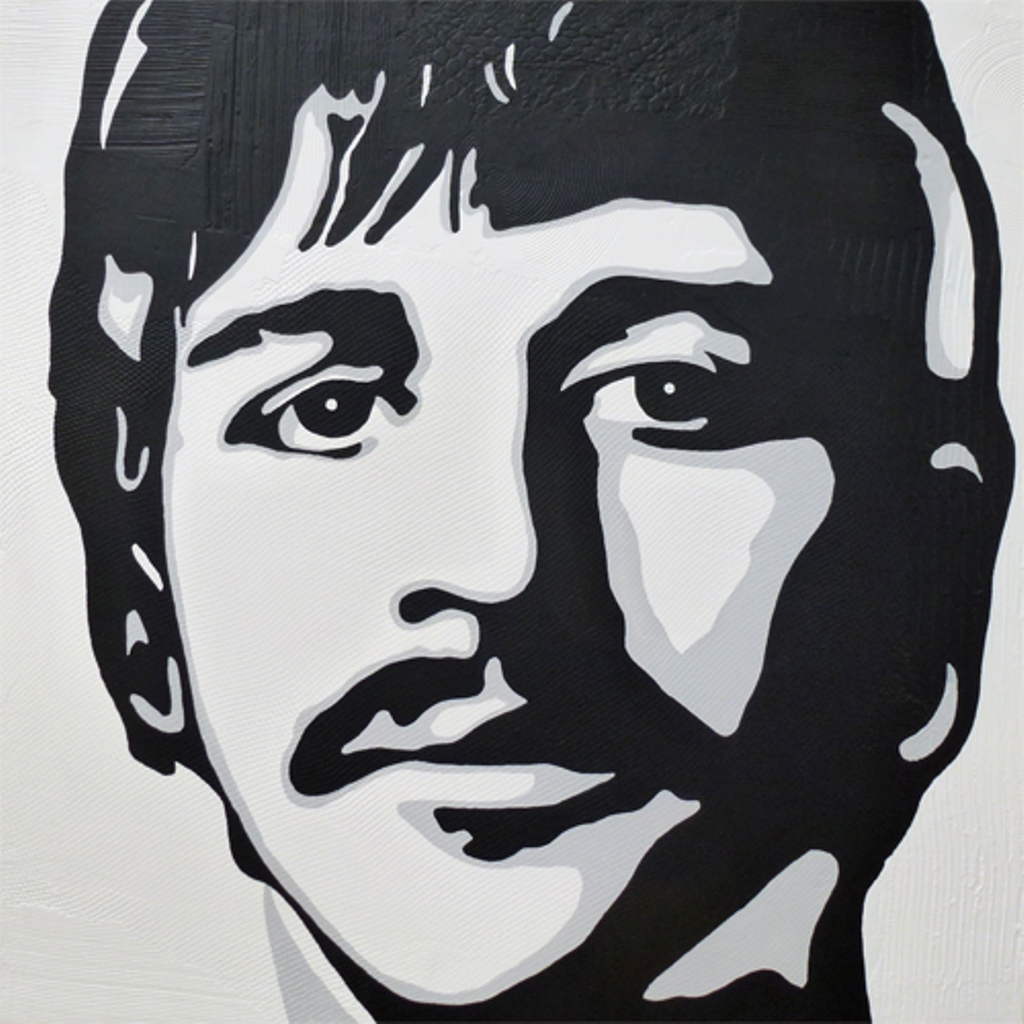 1024x1024 ringo starr hand painted unique work mymarca - Ringo Starr Drawing