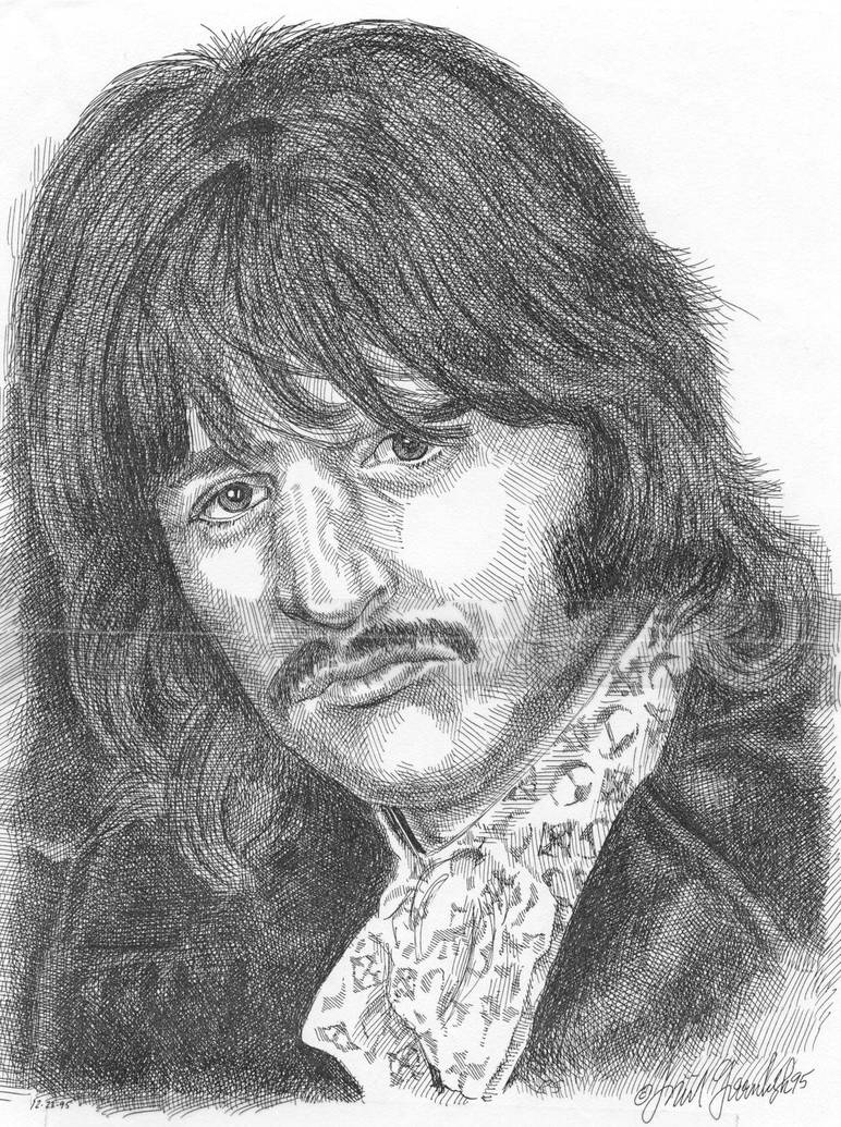 772x1035 ringo starr - Ringo Starr Drawing