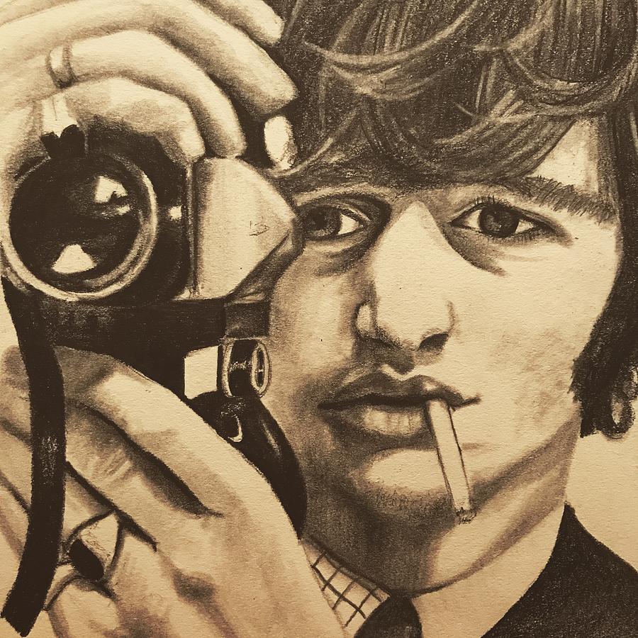 900x900 ringo starr drawing - Ringo Starr Drawing