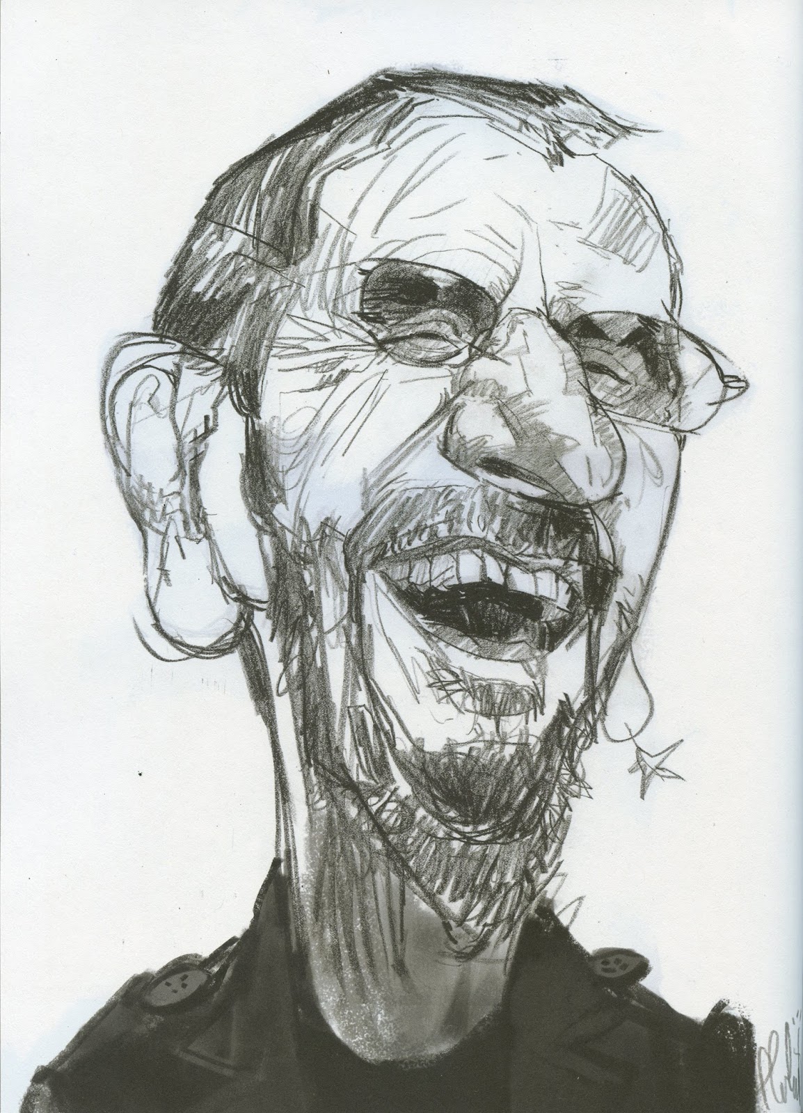 1154x1600 illustration art april - Ringo Starr Drawing