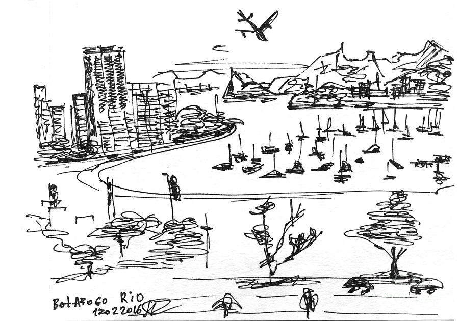 900x630 rio de janeiro, botafogo febriary, drawing - Rio De Janeiro Drawing