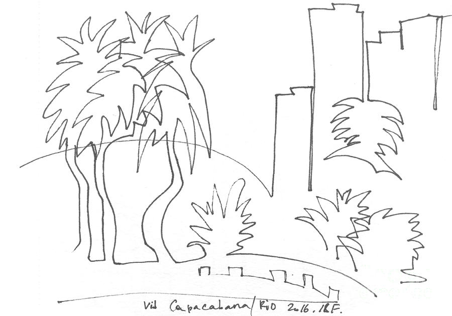 900x630 rio de janeiro, capacabana febriary, drawing - Rio De Janeiro Drawing