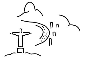 300x212 rio drawings fine art america - Rio De Janeiro Drawing