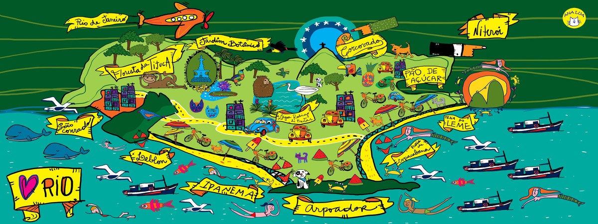 1200x450 rio de janeiro, brazil - Rio De Janeiro Drawing