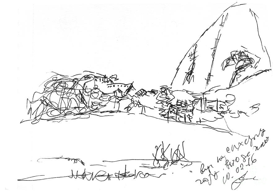 900x630 view on sugarloaf mountain, rio de janeiro february - Rio De Janeiro Drawing