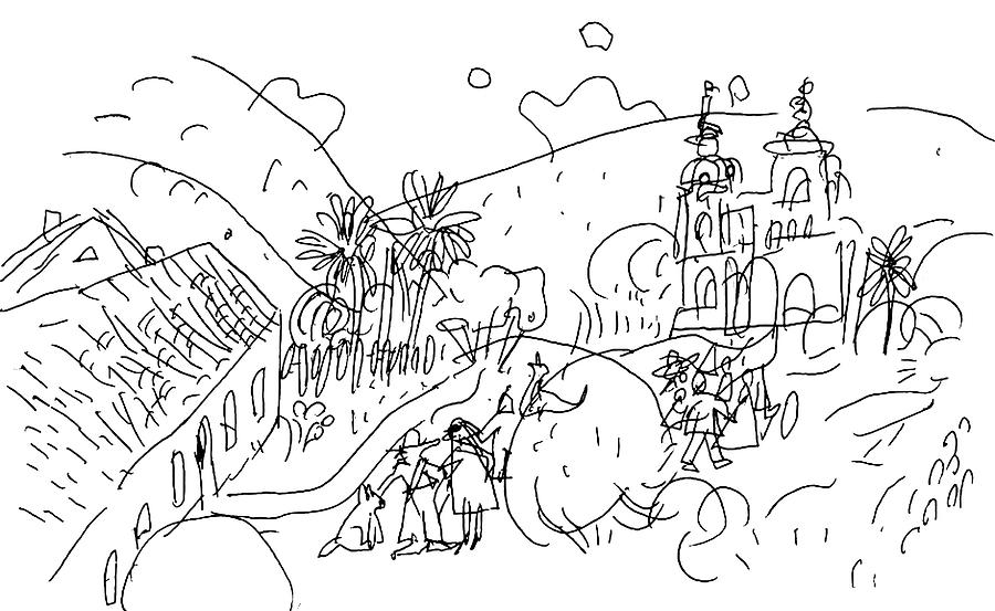 900x553 brazil rio de janeiro drawing - Rio De Janeiro Drawing