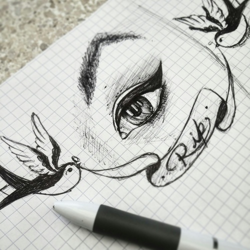 500x500 rip christina shared - Rip Drawings