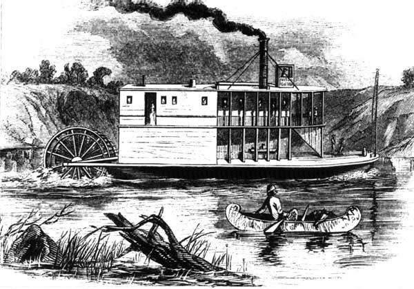 600x420 Manitoba History Remembering The Riverboats - River Boat Drawing