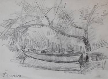 375x275 Boat - River Boat Drawing