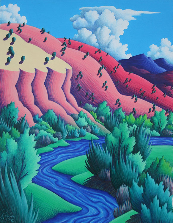 582x750 Summer - River Drawing Images