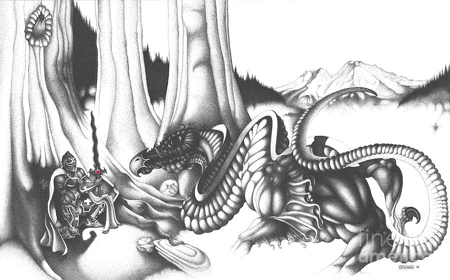 900x560 mystical riverbed drawing - Riverbed Drawing