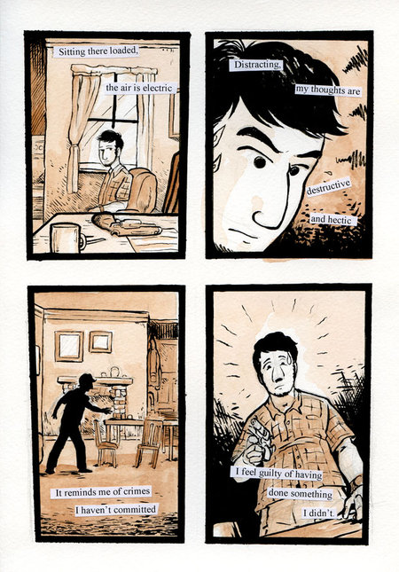 450x645 riverbed comic, lyrics - Riverbed Drawing