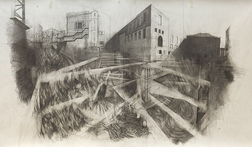 1000x584 exhibition road drawing resident liam o'connor - Road Drawing