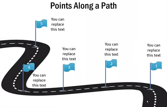 580x374 How To Draw A Roadmap In Powerpoint - Road Map Drawing