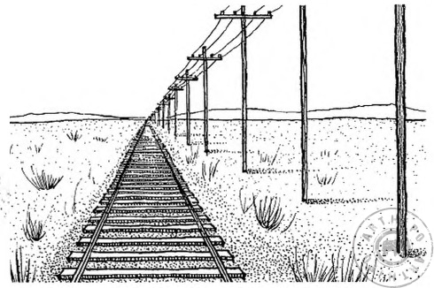 490x326 basic principles of perspective drawing - Road Perspective Drawing