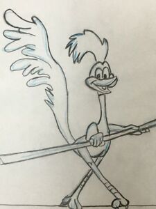 Roadrunner Drawing at PaintingValley.com | Explore collection of ...