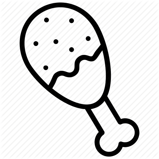 512x512 Drawing Turkey Roasted Chicken Transparent Png Clipart Free - Roasted Chicken Drawing