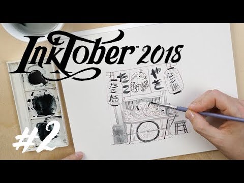 480x360 inktober - Roasted Drawing