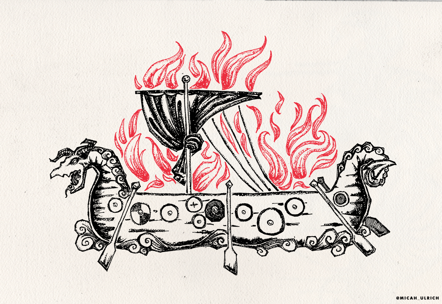 1530x1053 inktober roasted! drawing - Roasted Drawing