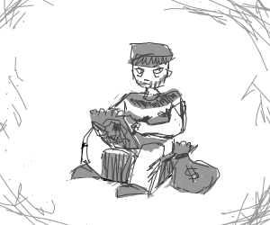 300x250 Robber Drawing - Robber Drawing