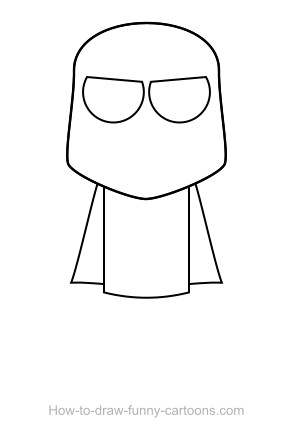 293x445 Robber Drawing - Robber Drawing