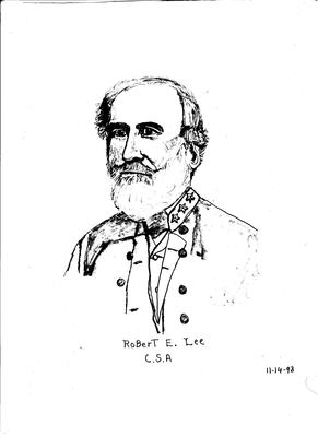 291x400 Robert E Lee - Robert E Lee Drawing