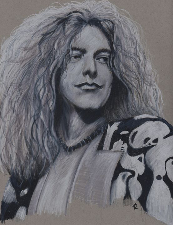 554x720 Robert Plant - Robert Plant Drawing