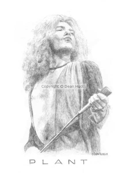 435x600 Robert Plant - Robert Plant Drawing