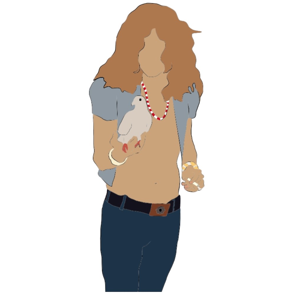 1000x1000 robert plant led zeppelin drawing - Robert Plant Drawing