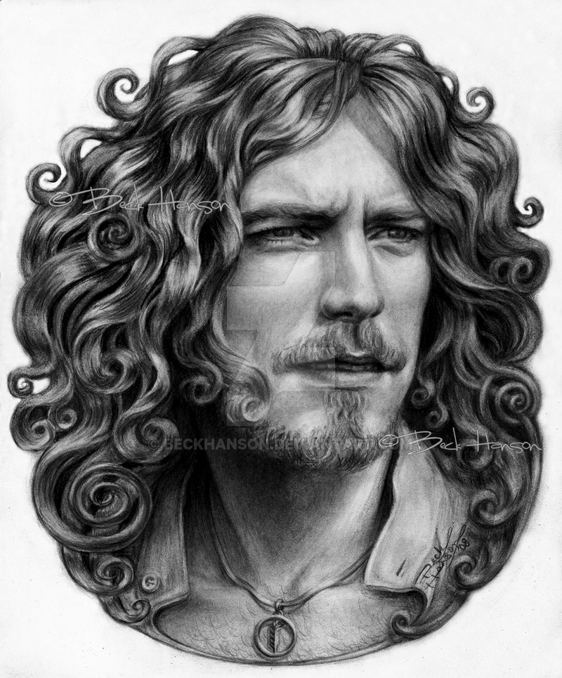 800x965 Robert Plant - Robert Plant Drawing
