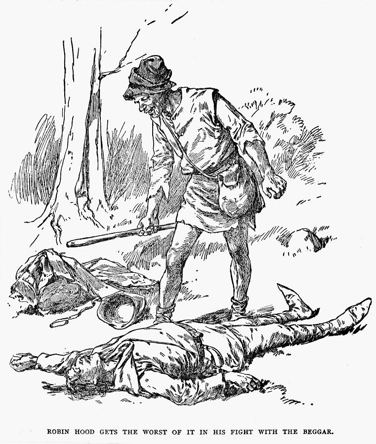 761x900 Robin Hood Drawing - Robin Hood Drawing