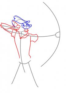 215x302 How To Draw How To Draw Robin Hood - Robin Hood Drawing