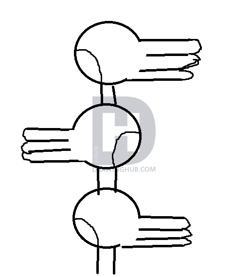 518x569 How To Draw A Christmas Robin, Step - Robin Outline Drawing