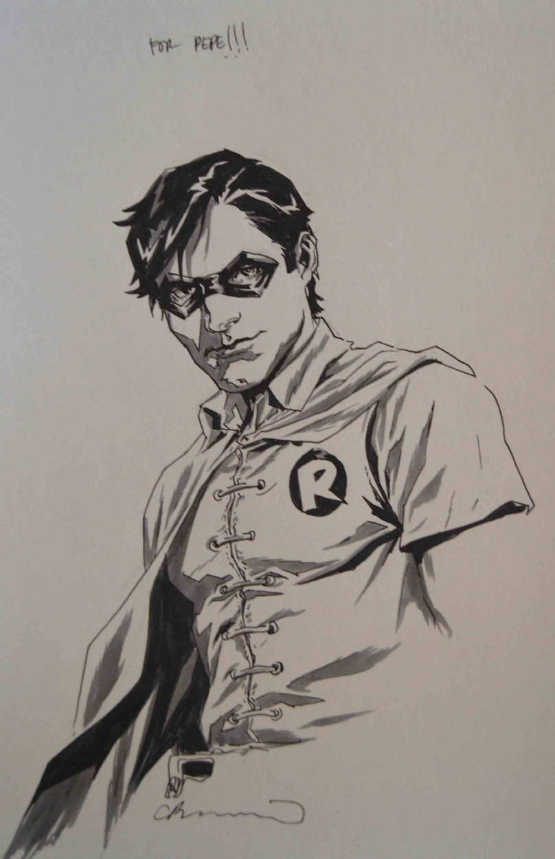 808x1250 Robin - Robin Superhero Drawing