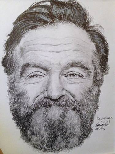 Robin Williams Drawing at PaintingValley.com | Explore collection of ...