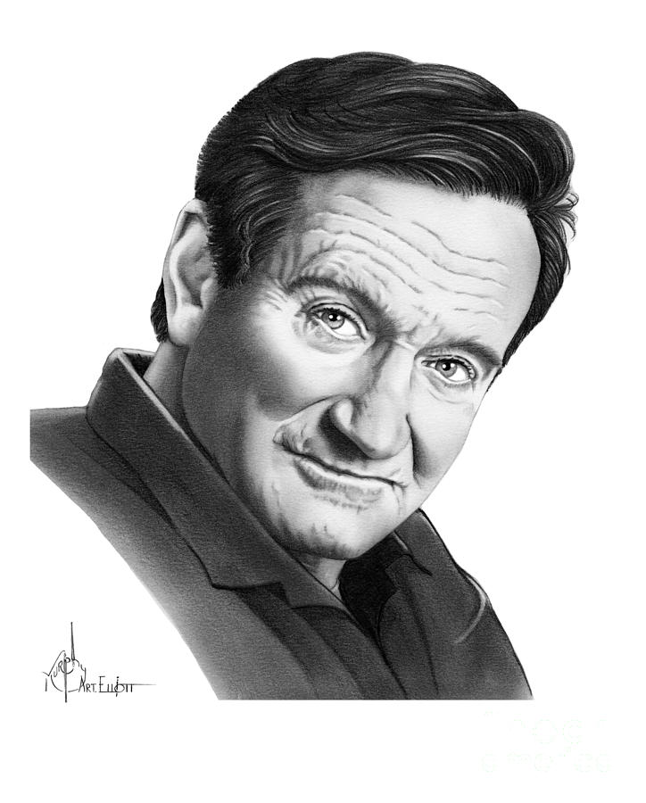 Robin Williams Drawing at Explore collection of