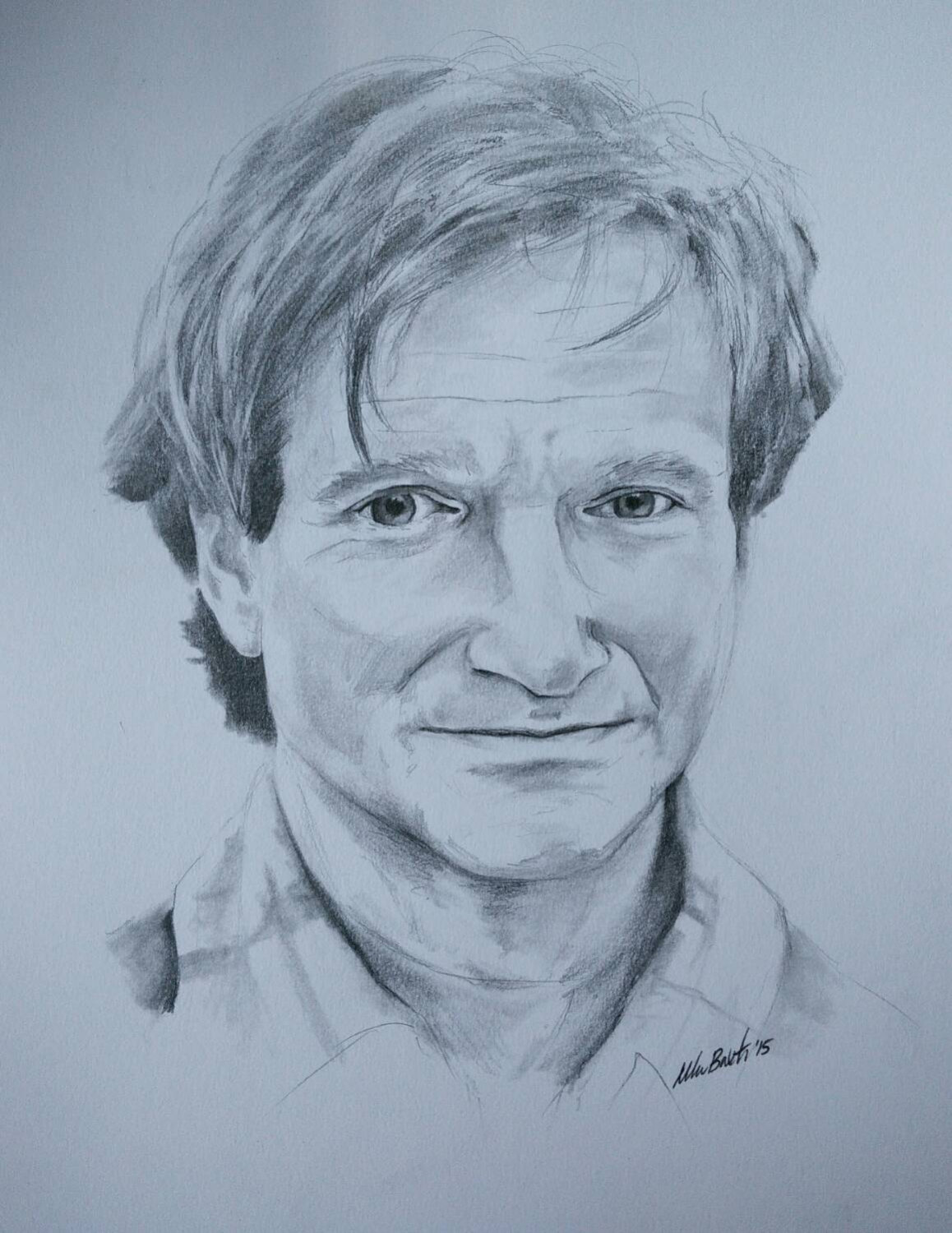 1158x1500 Robin Williams Realistic Portrait Drawing - Robin Williams Drawing