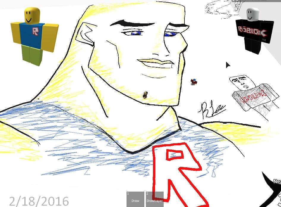 Roblox Drawings At Paintingvalleycom Explore Collection - how to draw roblox