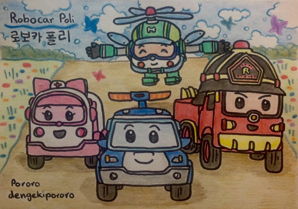 1024x717 huge collection of 'robocar poli drawing' download more than - Robocar Poli Drawing