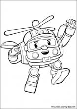 157x220 robocar poli coloring pages on coloring - Robocar Poli Drawing