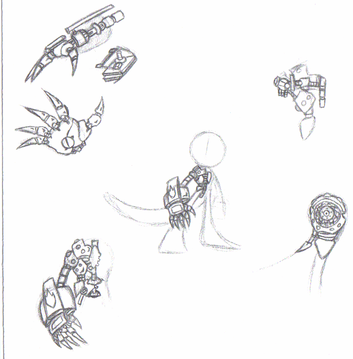 716x728 robotic arm design - Robot Arm Drawing