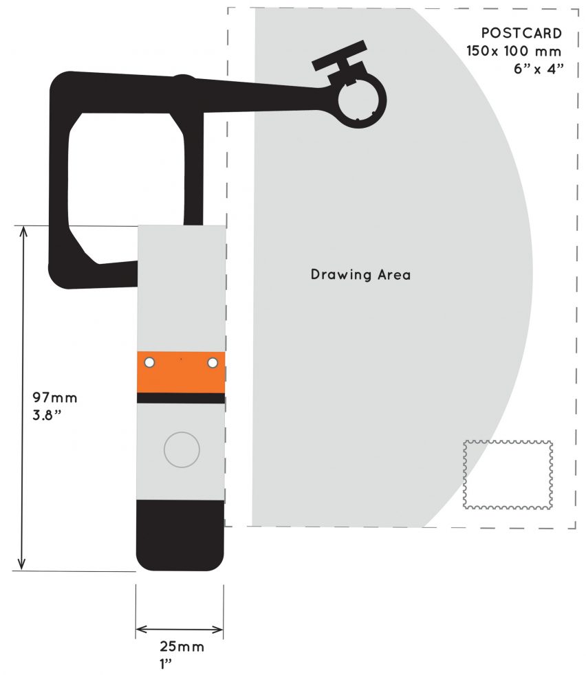 852x982 affordable robot drawing arm brings computer sketches to life on paper - Robot Arm Drawing